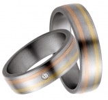 Titanium wedding ring Nr. 10-50532/YR